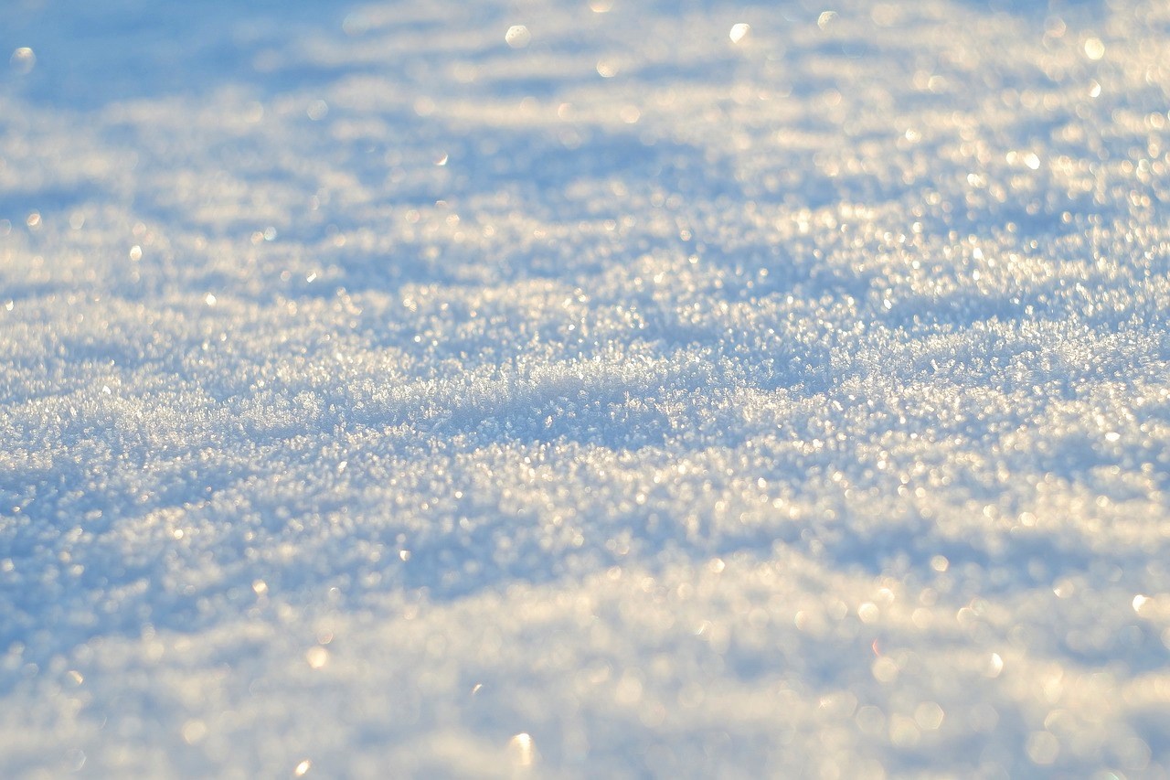 Snö i närbild