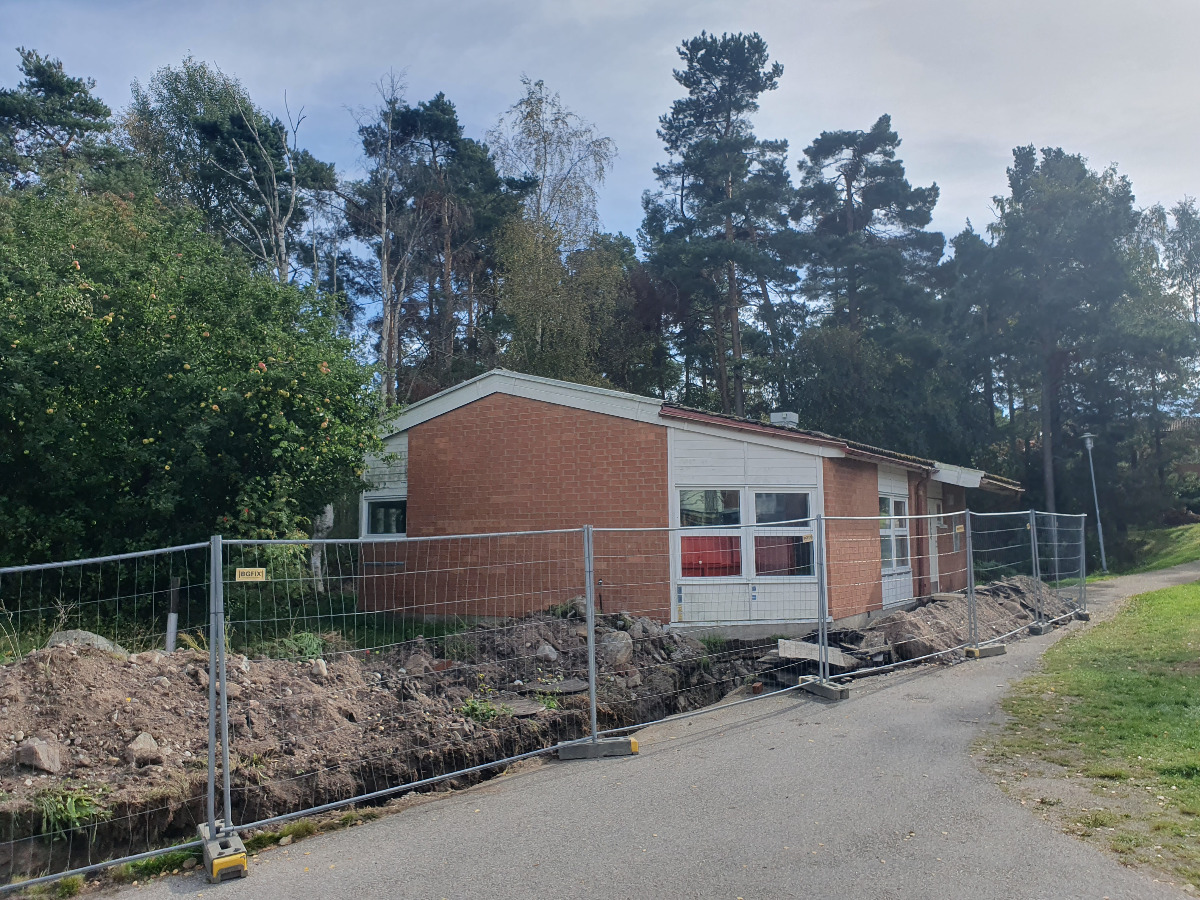 Instängslat hus 